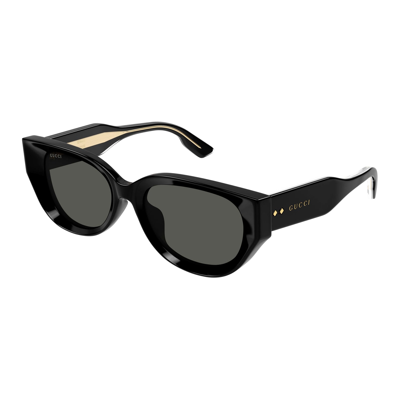 Amazon.com: Gucci GG1065S 002 Black-Beige/Grey Oversize Square Women's  Sunglasses : Clothing, Shoes & Jewelry